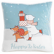Božićni jastuk Amek Toys - Happy winter