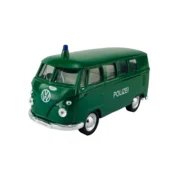 shumee WELLY 1963 VW VOLKSWAGEN T1 BUS POLIZEI 1:34 49764