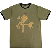 U2 Joshua Tree Europe 1987 (Back Print) Ringer Green M Majica