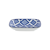 MADAME COCO Reve Bleu Cinija za serviranje, 17.5x12.5cm, Plavo-beli