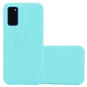 Cadorabo CADORABO Ohišje, združljiv s Samsungom v Candy Blue - Zaščitni pokrov iz fleksibilnega silikona TPU, (20574446)