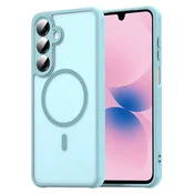 Hibridni ovitek HaloFrost II MagSafe za Samsung Galaxy A27 5G - mint green