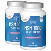 Essentials MSM 1000 mg, visok odmerek - vegansko, 360 kapsul