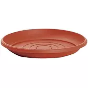 Prosperplast Plastični podstavek za cvetlični lonec NOVA 33, rjav, 4,36 l