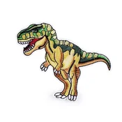 Ogljačeni dinozaver T-rex - bež, zelena, bogata (10 kosov)