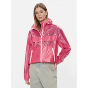 Tommy Jeans Vetrovka Tjw Glossy Tech Chicago Ext DW0DW17229 Roza Regular Fit