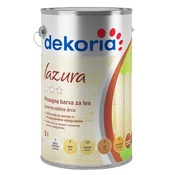 BARVA ZA LES DEKORIA LAZURA BREZBARVNA 5l | Topdom