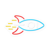 TelForceOne Dekorativna neon LED rasveta ROCKET ( RTV100474 )
