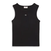 Calvin Klein Jeans Top črna/bela