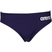 Arena solid brief navy 38