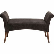 Meblo Trade Klupa Motley Dark Brown 107x38x62h cm