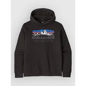 Patagonia Fitz Roy Foothills Daily moški pulover s kapuco black