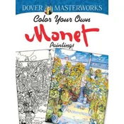 Dover Masterworks: Color Your Own Monet Paintings