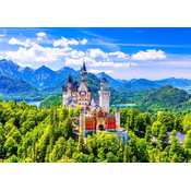 Enjoy - Puzzle Neuschwanstein Castle in Summer, Germany - 1 000 kosov