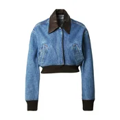 IRO Prehodna jakna moder denim/temno rjava