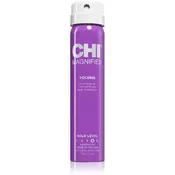 CHI Magnified Volume Finishing Spray lak za lase z ekstra močnim utrjevanjem z močnim utrjevanjem 74 g