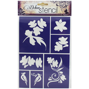 Samolepilna šablona PENTART - Listi/Ptice (hobby program)