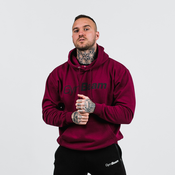 GymBeam Dukserica PRO Hoodie Burgundy S