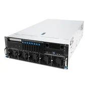 Platforma Asus Rack (4U) ESC8000A-E13X AMD EPYC 9005 (8xNVMe, 2xM.2, 2x10Gbe, 8xQSFP, IPMI, R3200W)