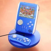 Ročna igralna konzola RetroPlay modre barve s 666 igrami
