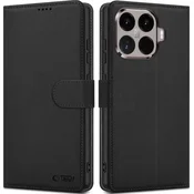 Tech-protect Wallet knjižni ovitek za Xiaomi 15T Pro, črna