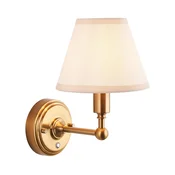 Endon 114830 - LED prigušiva punjiva zidna lampa BURLEY LED/1,5W/5V mesing/krem