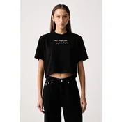 Karl Lagerfeld Jeans kratka ženska majica bombažna x Pietro Terzini