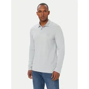 BOSS Polo majica PasserfordLong 50566186 Siva Regular Fit