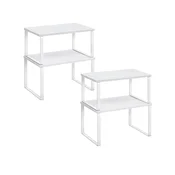 Songmics Komplet začimbnikov 4-delni 195x297x158 cm Bela