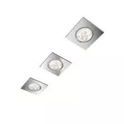 DREAMINESS recessed chrome 3x4.5W SELV