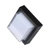 V-TAC Zidna lampa 8612, Fasadna, 7W, 3000K, IP65, Crna