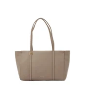 Ročna torba Calvin Klein Emblem Hw Pebble Tote LV04F3424G Bež