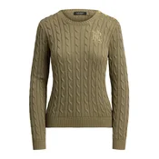 Lauren Ralph Lauren Pulover  kaki / oliva