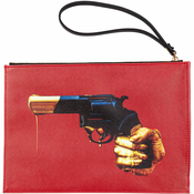 Torba TOILETPAPER REVOLVER Seletti 28 x 20 cm crvena