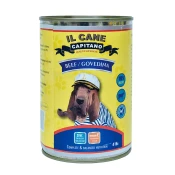 IL GATTO CAPITANO Hrana za pse, Govedina, 415g