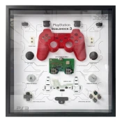 PlayStation 3 Dualshock 3 Controller Shadowbox - Red