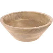 EXCELLENT servirna skleda KO-A55500530 iz mangovega lesa 25x25x10 cm