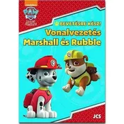 Tačke na patrulji: Risanje črt - Marshall in Rubble delovni zvezek