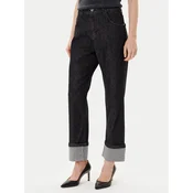 Rinascimento Jeans hlače CFC0125150003 Črna Loose Fit
