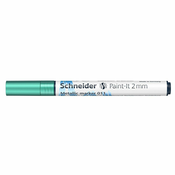 Schneider Kovinski marker Paint-It 011 zelen