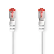 Nedis Omrežni kabel CAT6 | RJ45 moški | RJ45 moški | S/FTP | 5,00 m | Okrogla | LSZH | Bela | ovojnica