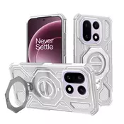 Hibridni ovitek Carbon Shield Pro za OnePlus 15 - white transparent