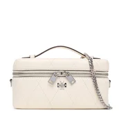 Tory Burch Ročna torba Charlie 186038 Kremna