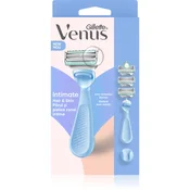 Gillette Venus Intimate ženski brivnik za urejanje bikini linije + nadomestne britvice 3 kos