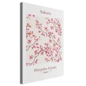 shumee Slika - Sakura (1-delna) navpična