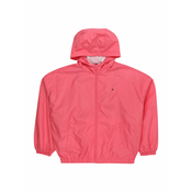 TOMMY HILFIGER Prijelazna jakna Essential, roza / bijela