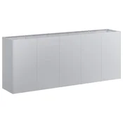 Vidaxl Sadilnik 200x40x80 cm Pocinkano jeklo