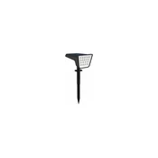 LED RGBW solarno svetlo sa senzorom LED/3,7 V IP54 1200 mAh crna
