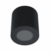 LED Labs Stropna nadometna svetilka LUNA - črna IP54