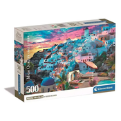 Clementoni - Puzzle Grški pogled - 500 kosov